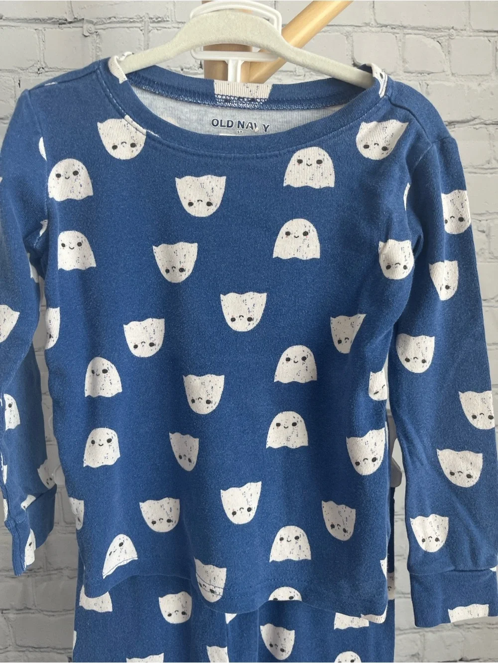 ⭐️⭐️PICK 5 / $20 Old Navy Blue Kids Pajama Set with White Ghost